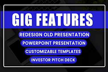 Design Powerpoint Presentation, Pitch Deck Slides And Investor Pitch Deck