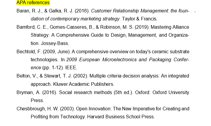 Do References And Citations In Endnote, Apa, Mla, Harvard, Chicago Styles