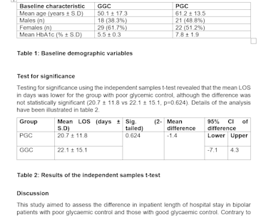 Perform Medical Statistical Analysis