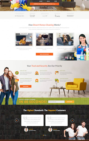 Design And Develop Clean And Modern Business Website