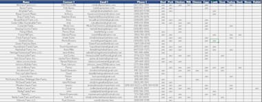 Organize, Clean Up Excel Email Contact List, Data Entry Collection, Web Research