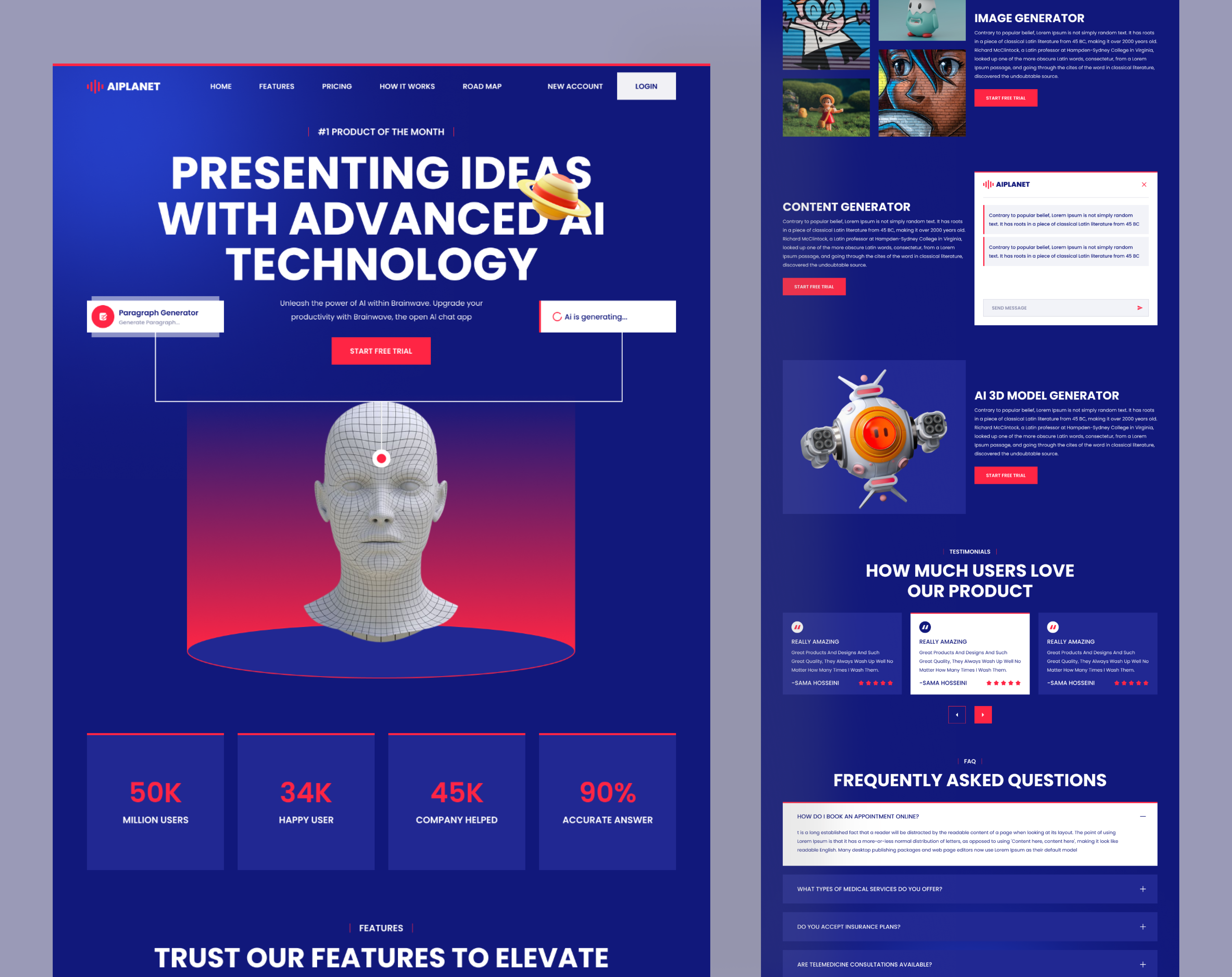 Do Figma Website Design Or Web Ui Ux Mockup In Psd, Adobe Xd, Landing Page