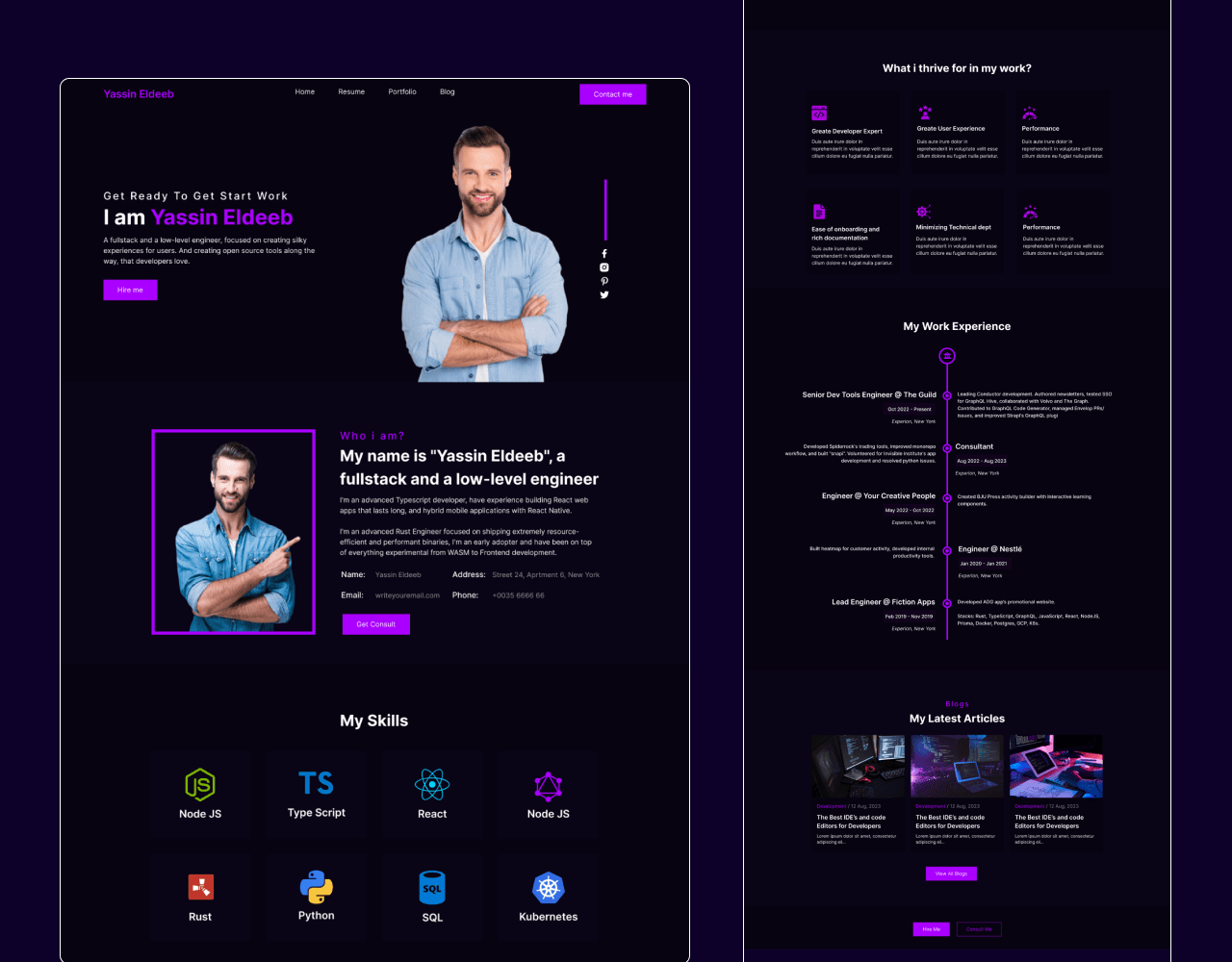 Do Ui Ux Design For Website Landing Page In Figma