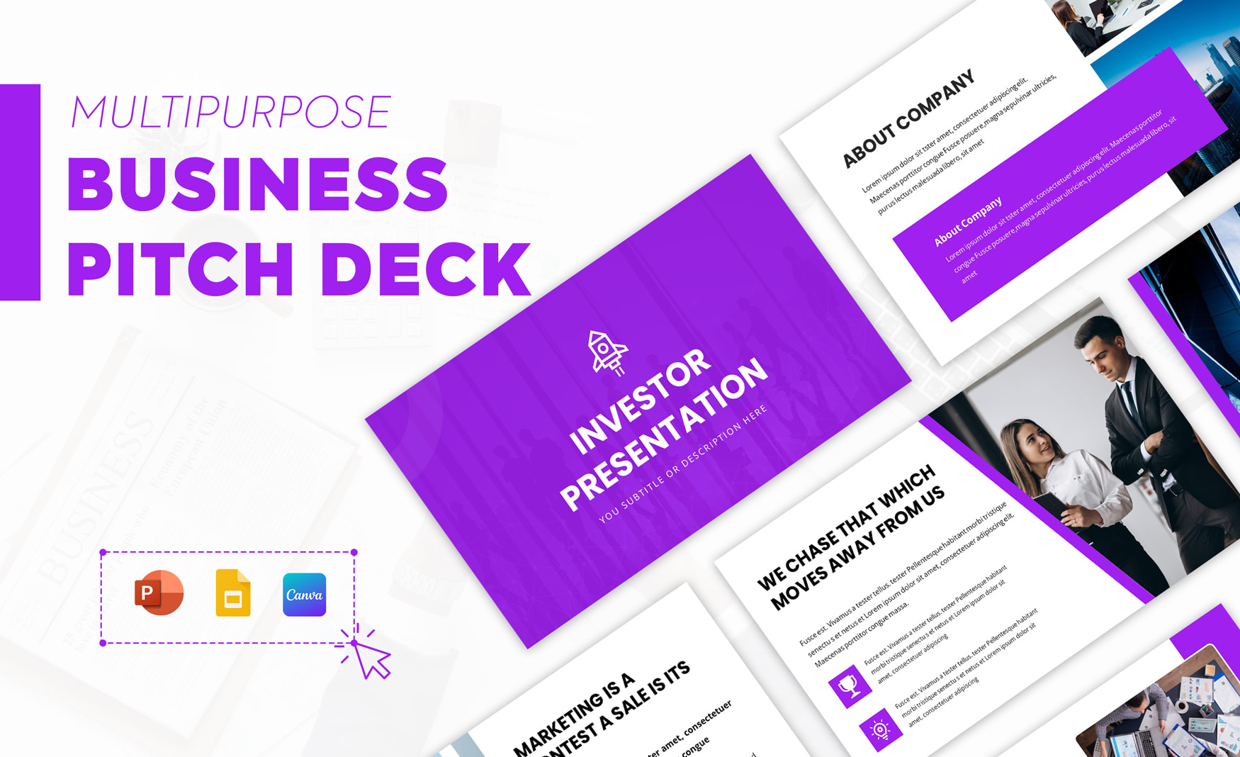 Do Business Powerpoint Design, Google Slides, Keynote, Canva Presentation