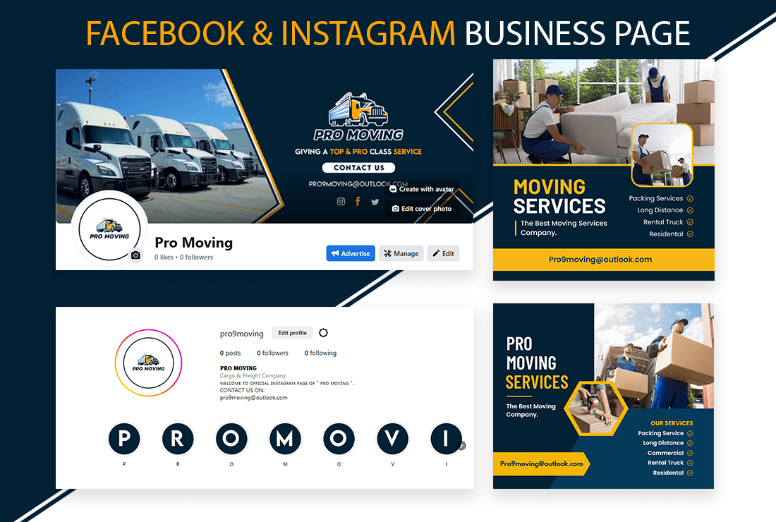 Create And Setup Impressive Facebook Or Instagram Business Page