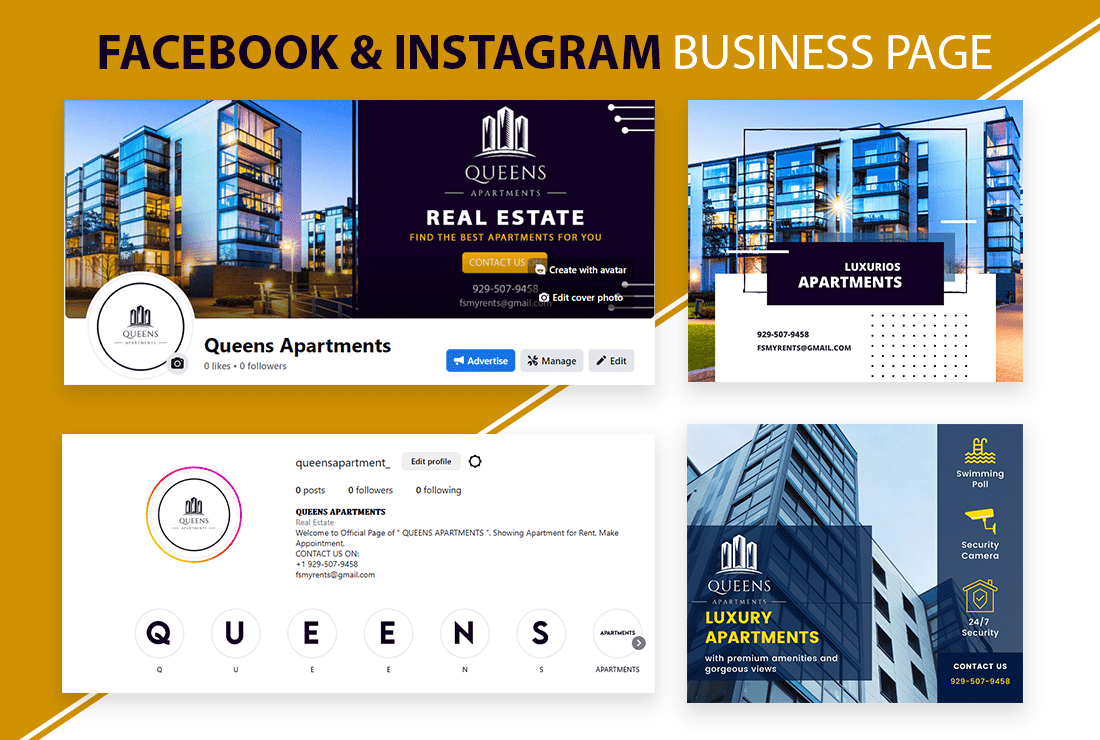 Create And Setup Impressive Facebook Or Instagram Business Page