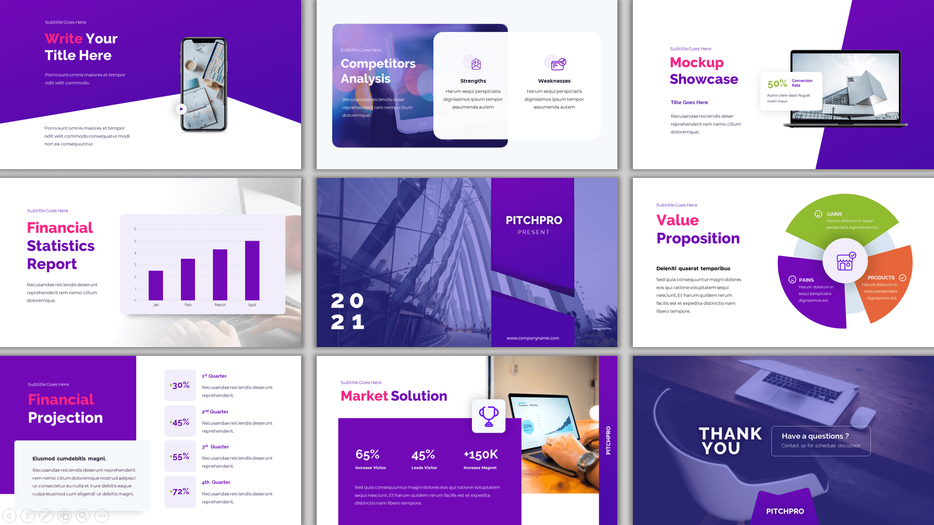 Design Powerpoint Pitch Deck Presentation And Google Slides