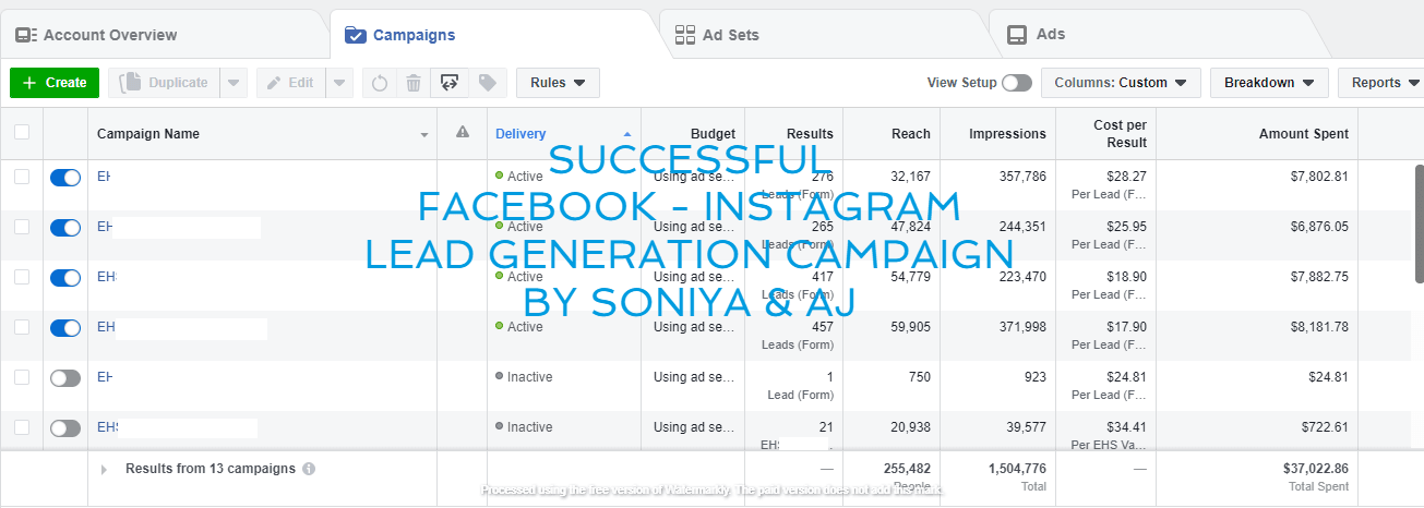 Be Your Facebook, Instagram Ads Specialist