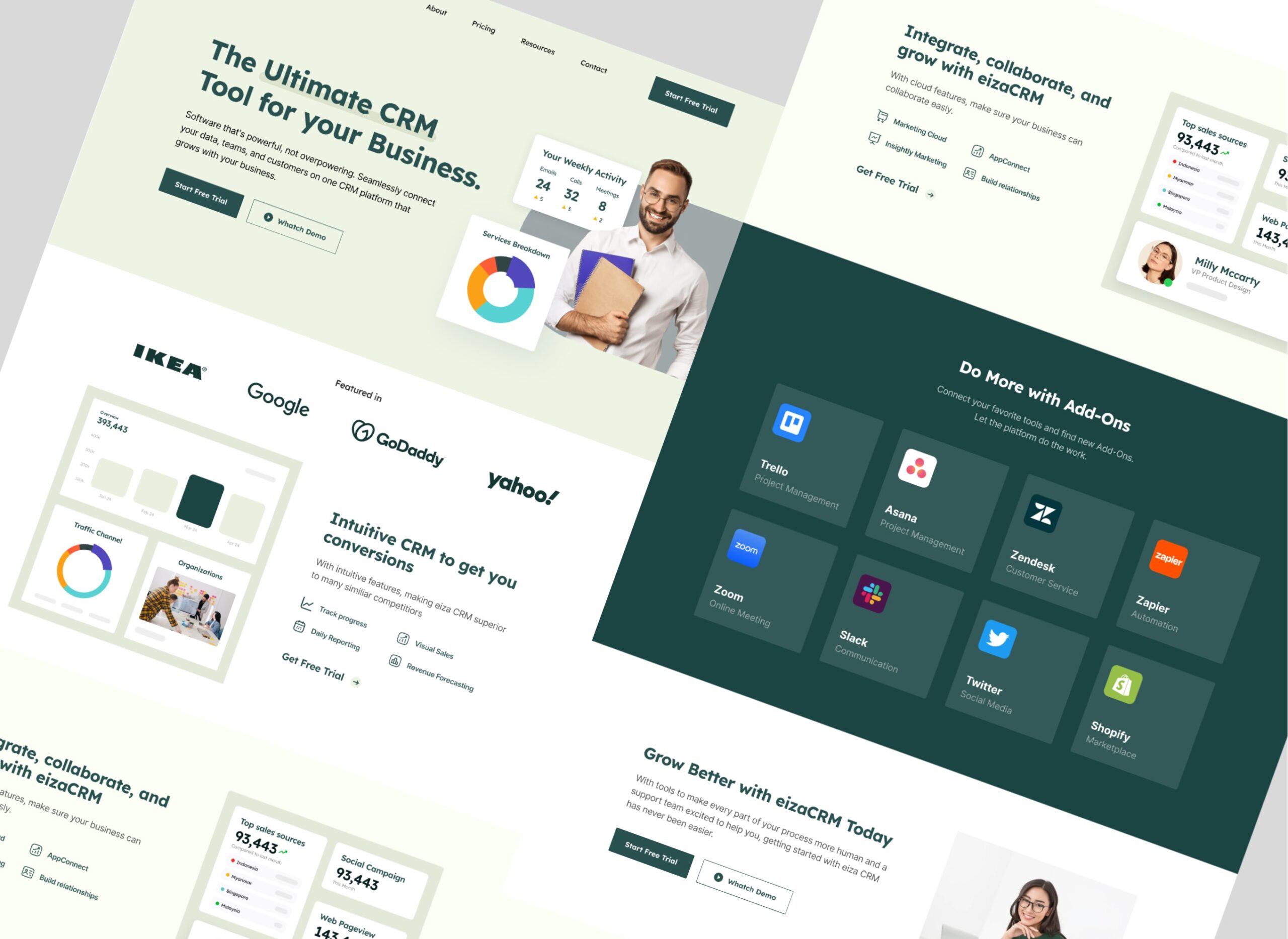 Design Website Template Ui In Xd, Figma Or Psd