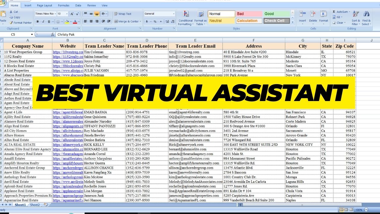 Be Virtual Assistnat For Data Entry, Copy Paste And Typing