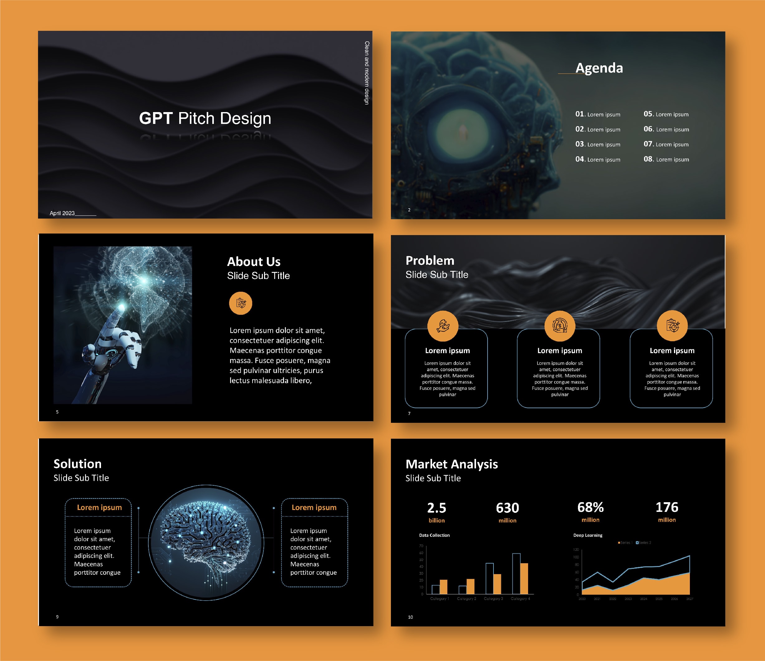 Design Pitch Deck Templates