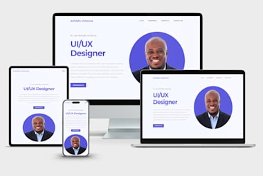 Create Portfolio Website, Resume Website, Cv Website Html, Css