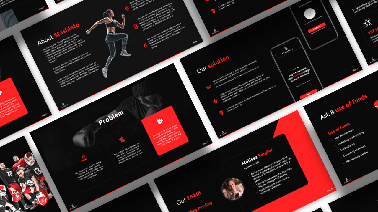 Design Corporate Powerpoint Presentation, Pitch Deck