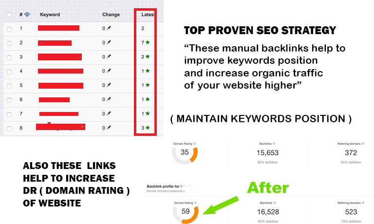 Do High Quality Dr 70 To 80 Off Page Seo Backlinks