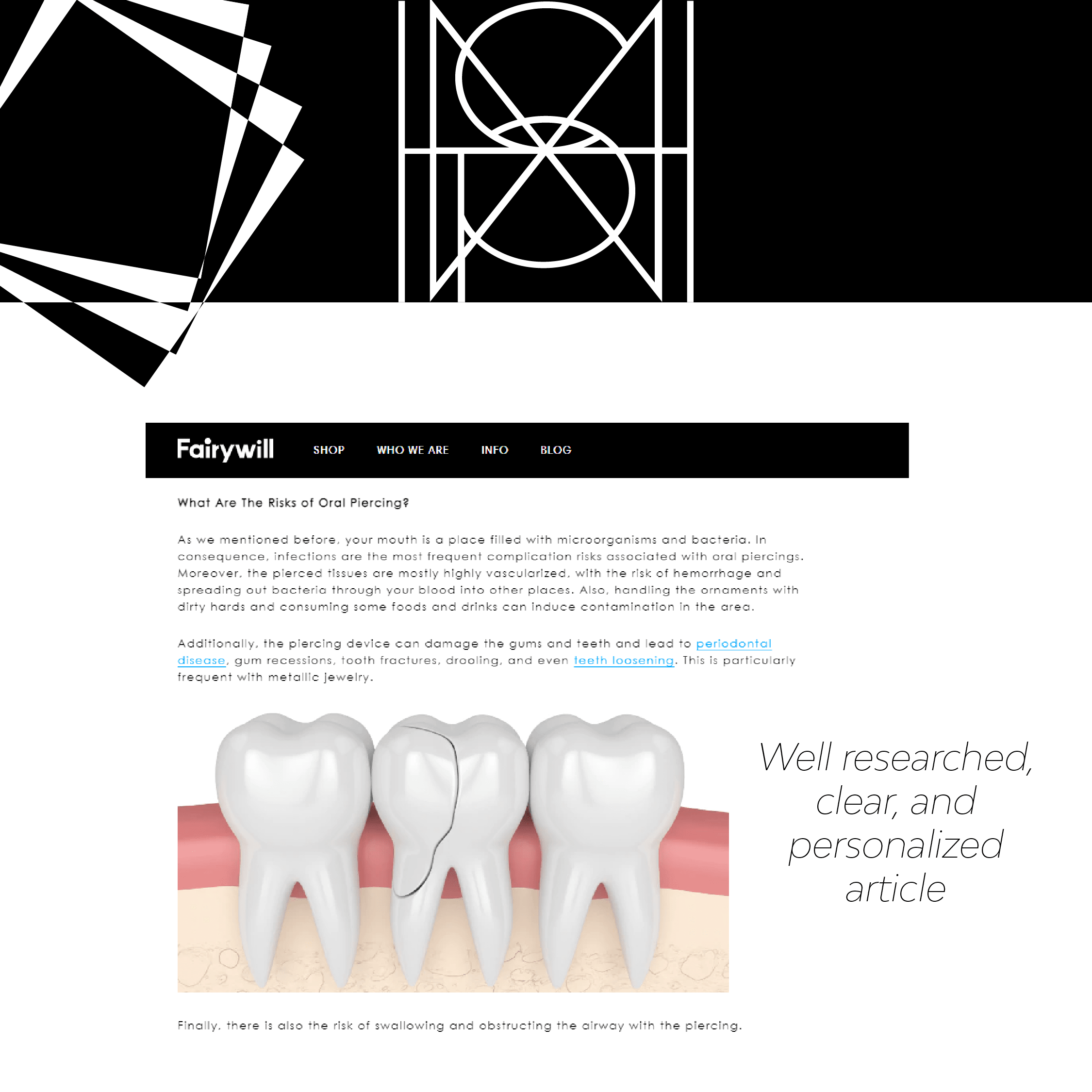 Create A Medical Or Dental Article For You