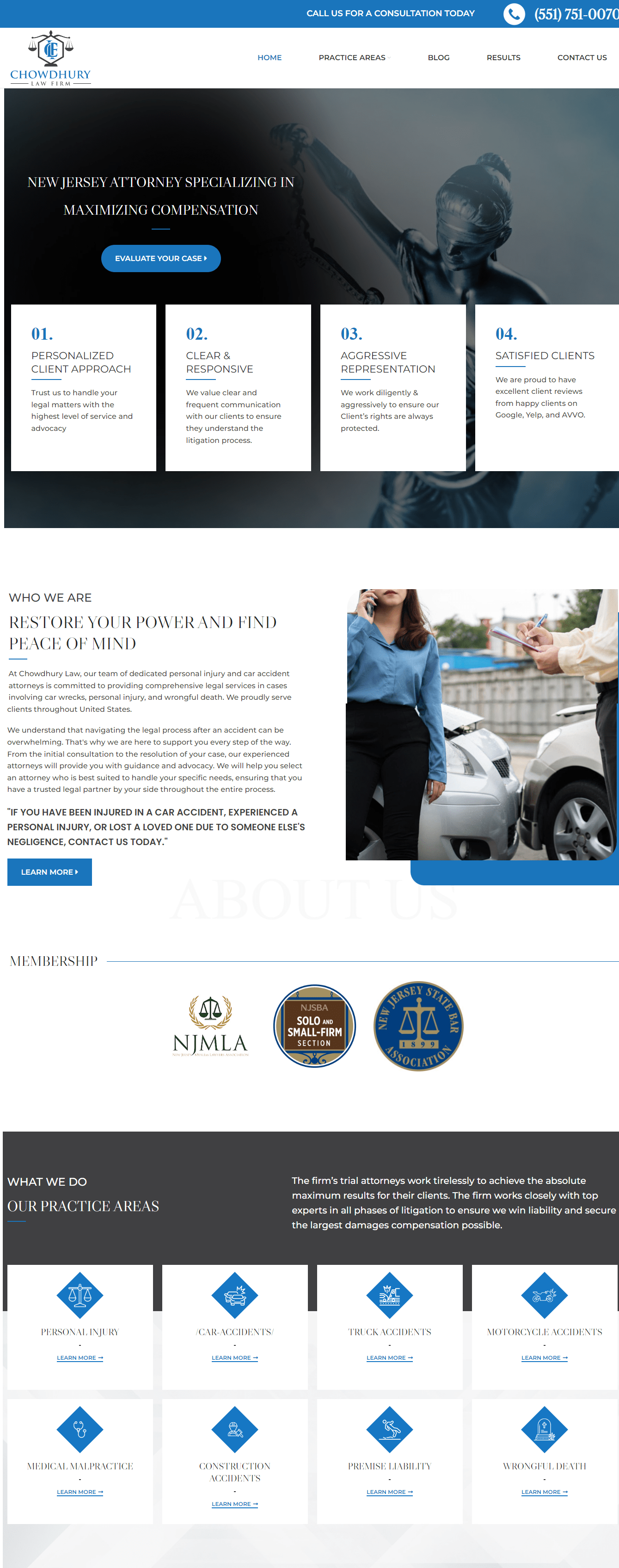 Build Seo Friendly And Responsive Lawyer, Attorney, Law Firm And Notary Website