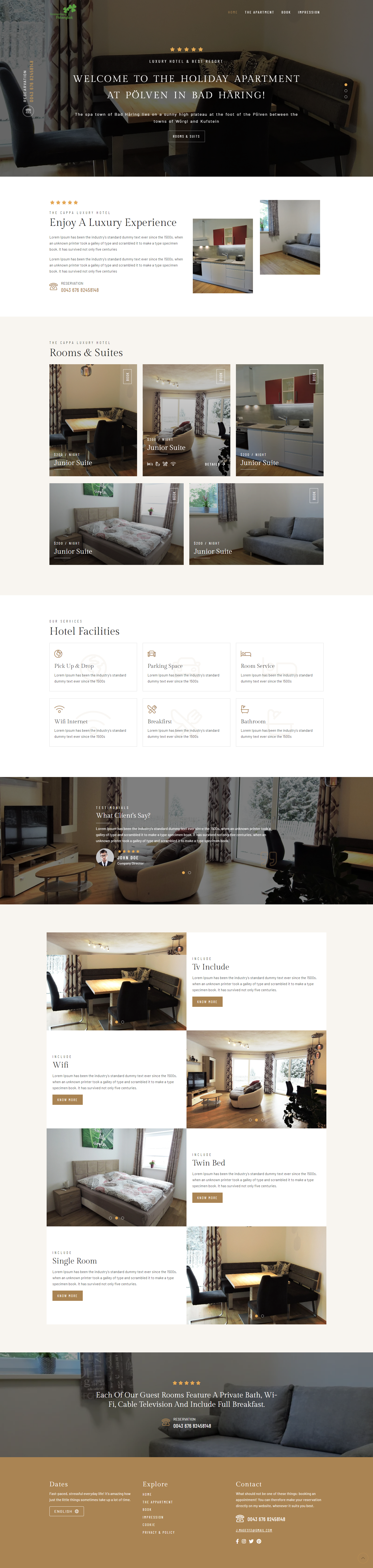 Do Website Design Html Css Front End With Responsive