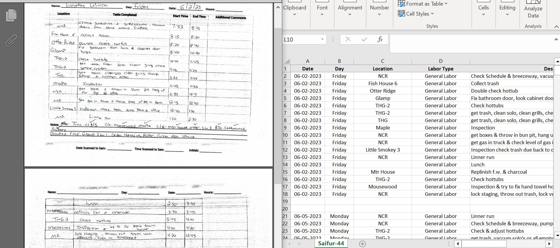 Do Data Entry, Excel, Typing, Web Research And Copy Paste